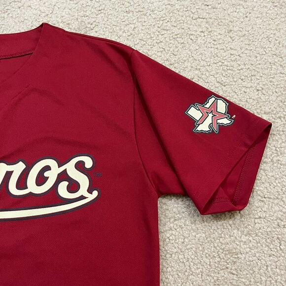 Vintage Houston Astros SGA Red Jersey Size Large - Picture 3 of 6